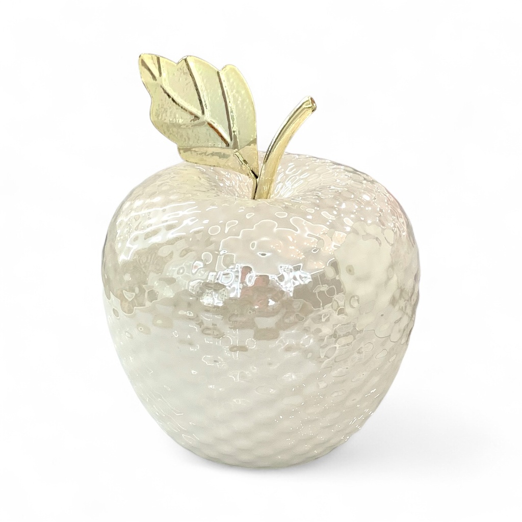 MANZANA DECOR DE PORCELANA 14CM