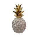 PIÑA DECOR PORCELANA 16X8CM