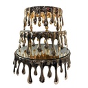 PORTA TORTA METALICO SETX3 30X11CM, 25X11CM, 20X11CM