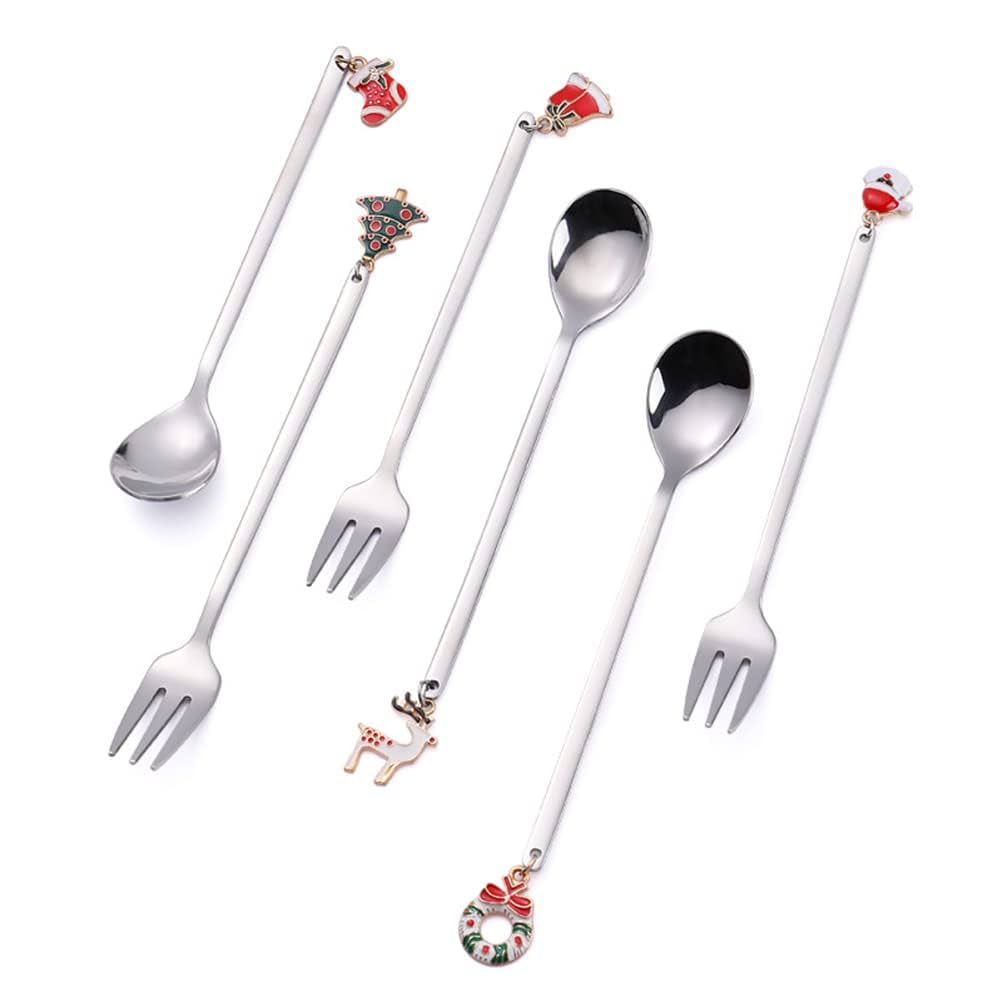 CUBIERTOS POSTRE SILVER SETX6 14CM