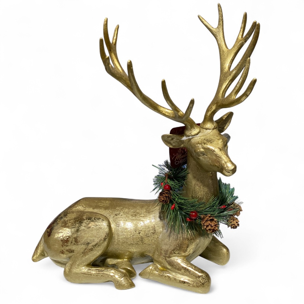 VENADO DORADO 35X30CM