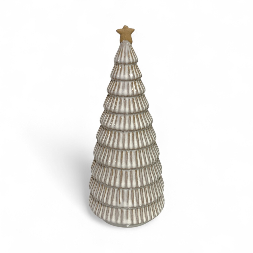 ARBOL PORCELANA GLASEADO 19CM REF:HXM246124