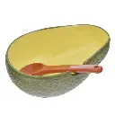 TAZON C/ CUCHARA AGUACATE REF:LD25008 7x17CM 