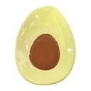 PLATO TENDIDO AGUACATE 19X14CM REF:LD25011