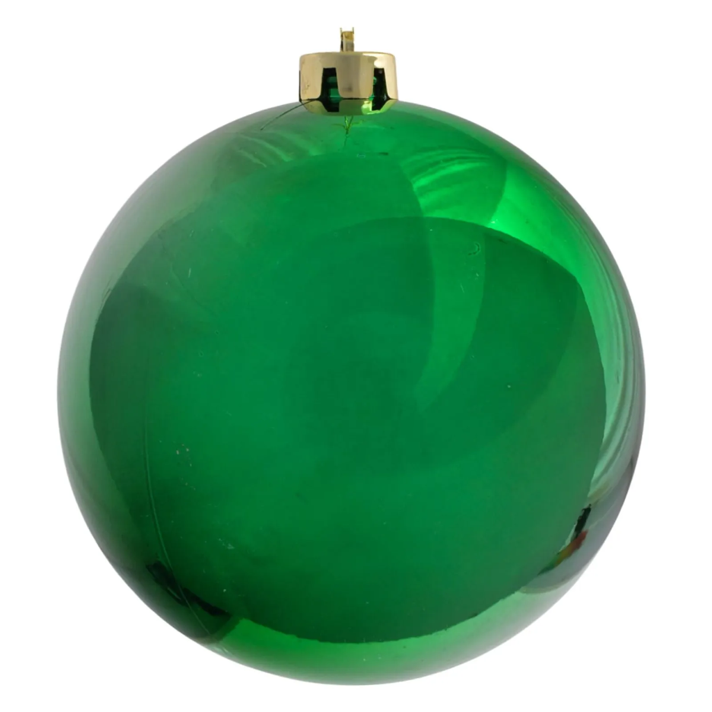 ESFERA NAVIDAD 20CM VERDE  REF: ES27326 