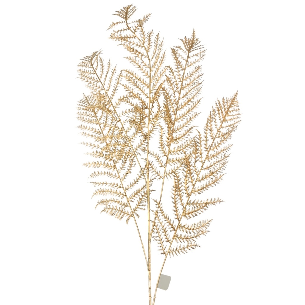 RAMA NAVIDEÑA DORADA, REF: 017-28  105CM