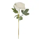 FLOR ARTIFICIAL ROSA BLANCA REF:CH19140470. 58CM