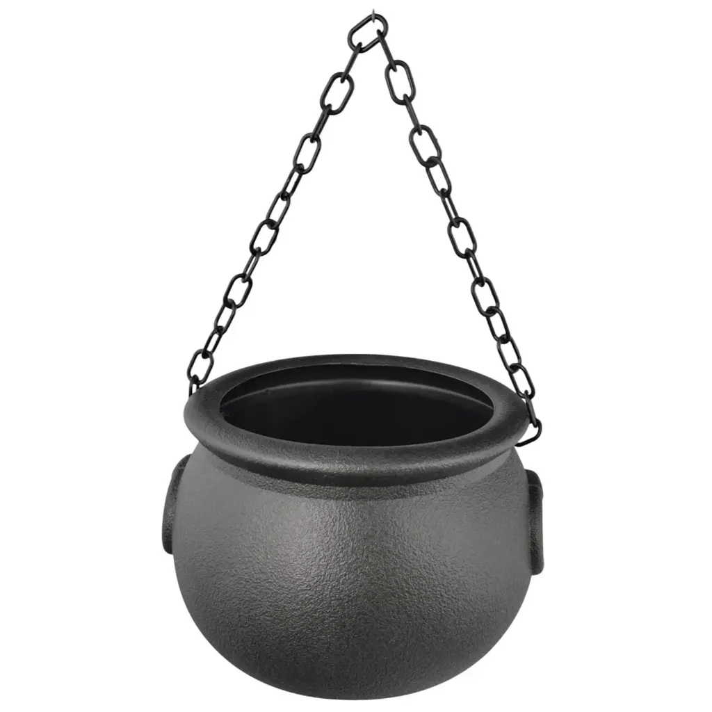 CALDERO PLASTICO HALLOWEEN REF:ES26985  22X16CM