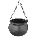 CALDERO PLASTICO HALLOWEEN REF:ES26985  22X16CM