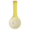 PORTA CUCHARA LIMON, DOLOMITA. REF:NH19A0410. 11X26CM