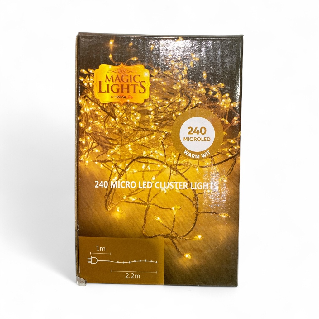 LUCES NAVIDEÑAS, MICRO LED, REF:AL-82038. 240LED