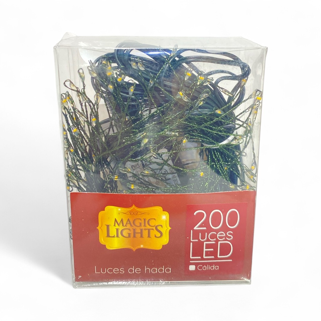 LUCES NAVIDEÑAS LED. REF:AL-242104 200LED.