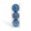 ESFERA NAVIDAD 1OCM AZUL SETX3PZ. REF:ES27316