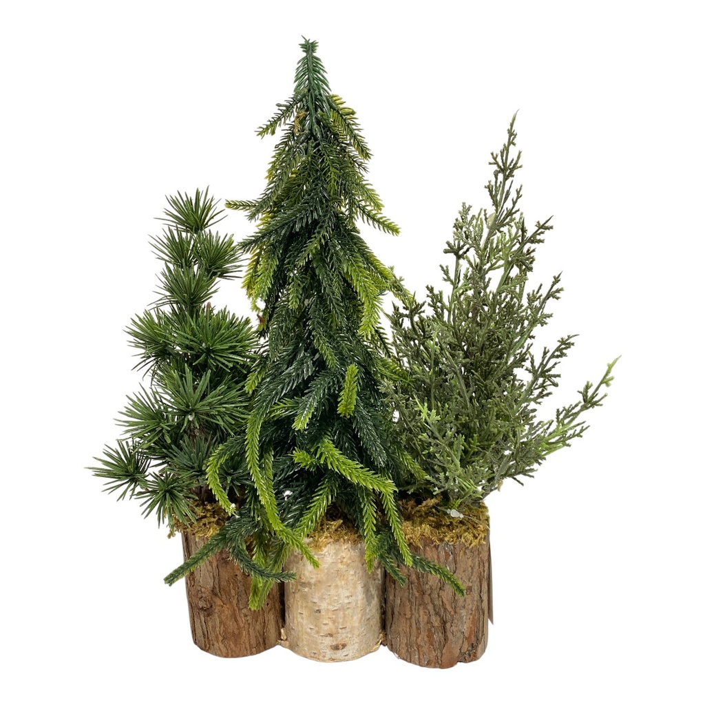 BOSQUE DE ARBOLES MINI 18X36 CM