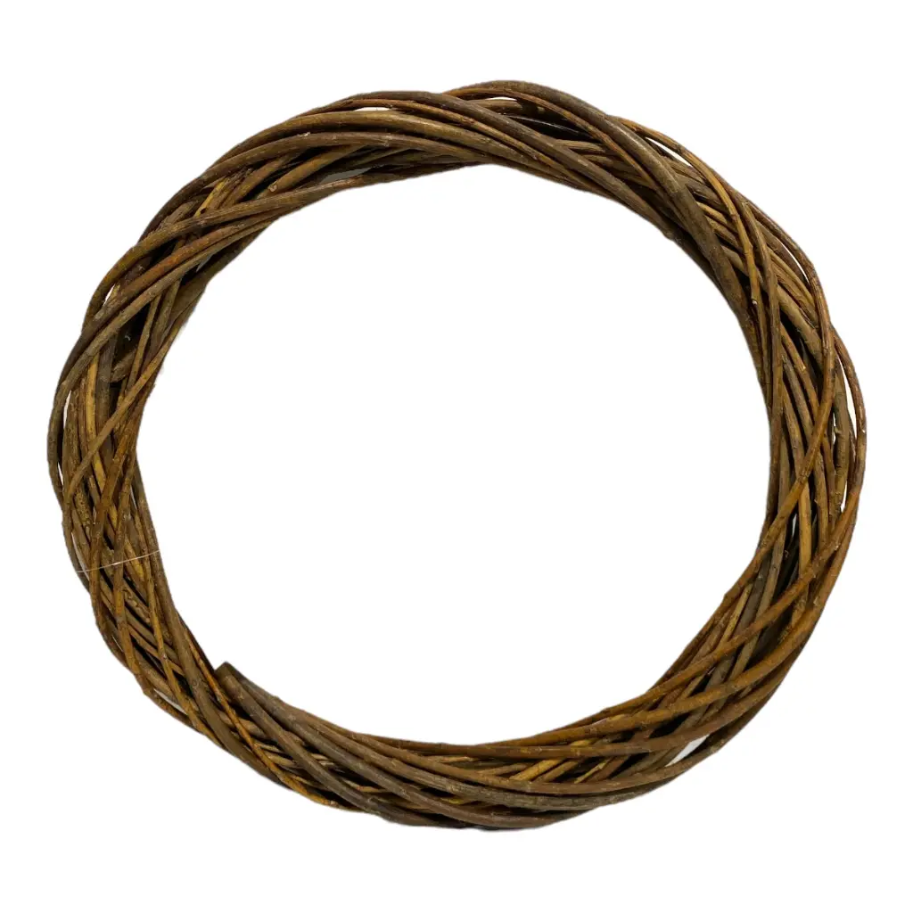 CORONA NAVIDEÑA BEJUCO Ø35CM