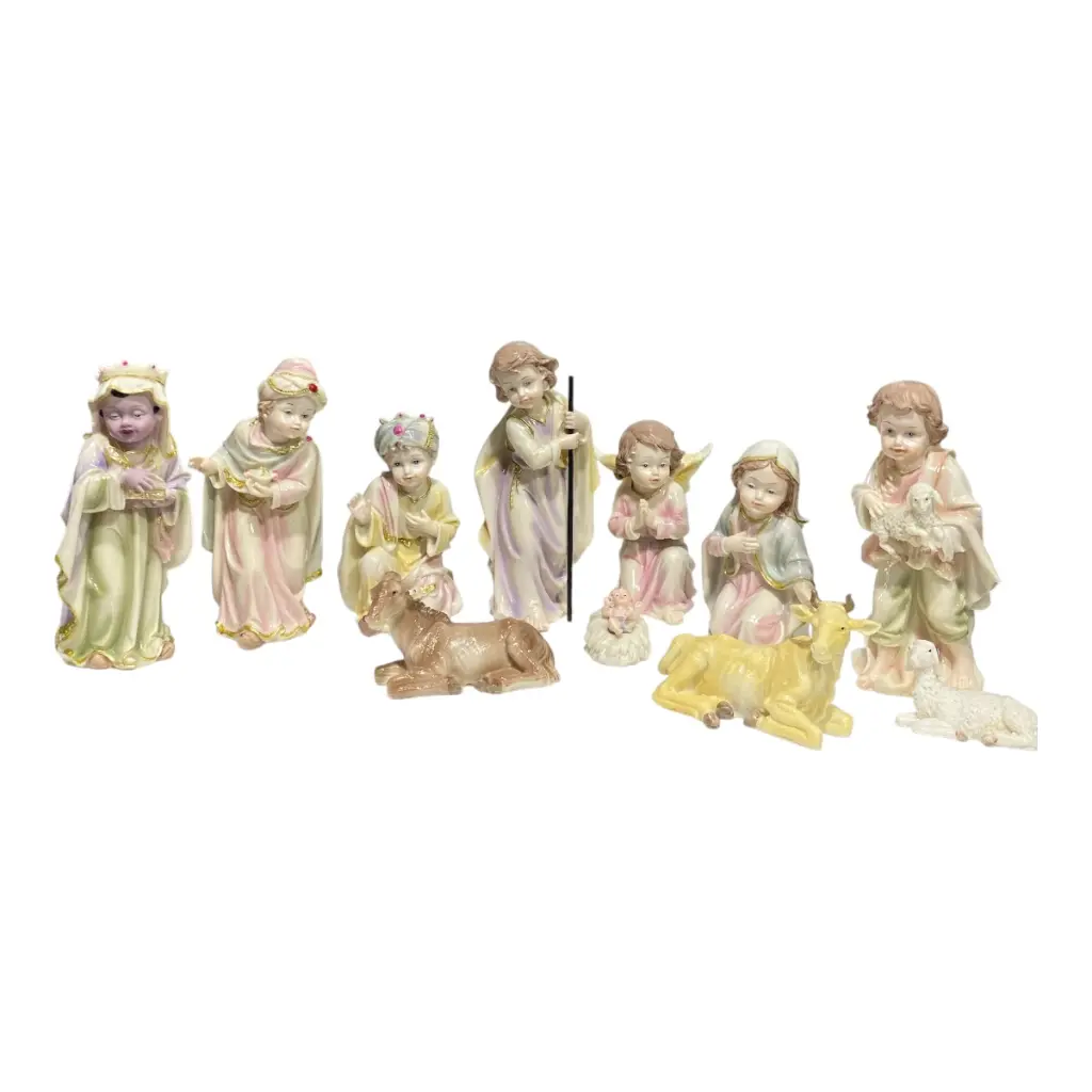 NACIMIENTO 11PZS  CERAMICA 19CM