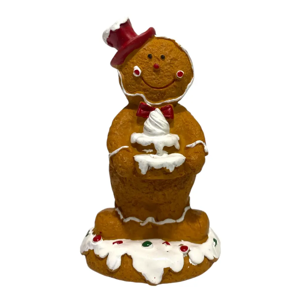 MUÑECO JENGIBRE POLIRESINA 6X4.5X11CM