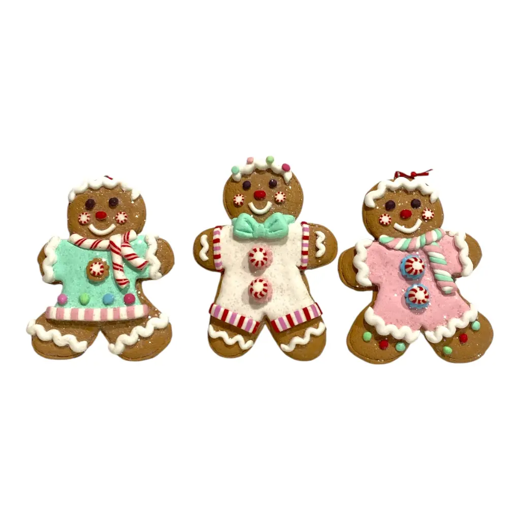 MUÑECO JENGIBRE COLGANTE 8X11CM