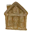 BANDEJA NAVIDEÑA JENGIBRE PORCELANA 20.5X24X2.5CM