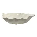 CENTRO DE MESA PORCELANA BLANCO 41X34X10CM