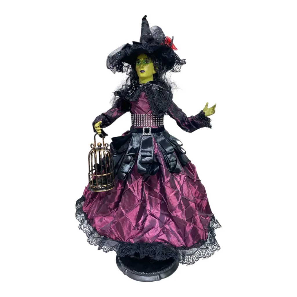 BRUJA VERDE DECOR, POLIRESINA 26X15X64CM 