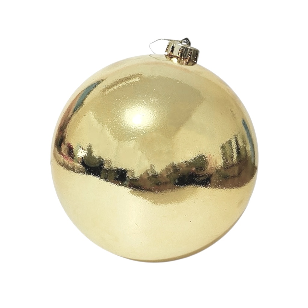ESFERA NAVIDAD 15CM DORADA