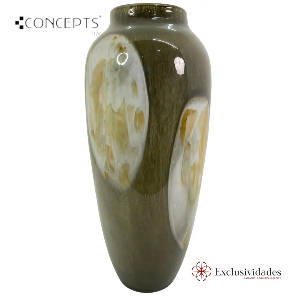 FLORERO DE VIDRIO 18X18X41CM