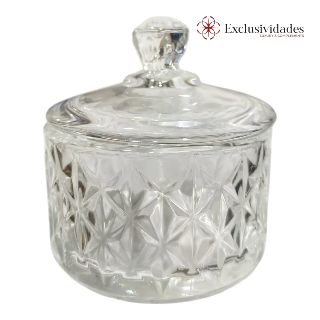 COFRE DE VIDRIO CAJA REGALO 7X7.5CM