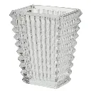 FLORERO RECTANGULAR DE VIDRIO REF:ES27770 8X5X10CM 