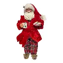 NOEL CON PIJAMA Y PANTUFLAS 28CM 
