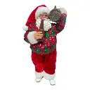 NOEL CON BARRIL 13X28CM