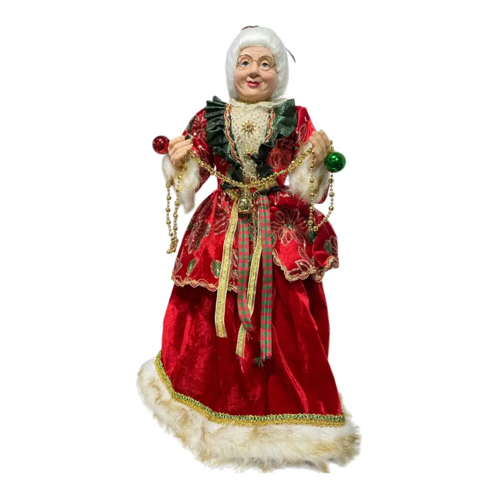 NOELA ROJO/VERDE 28X28X64CM