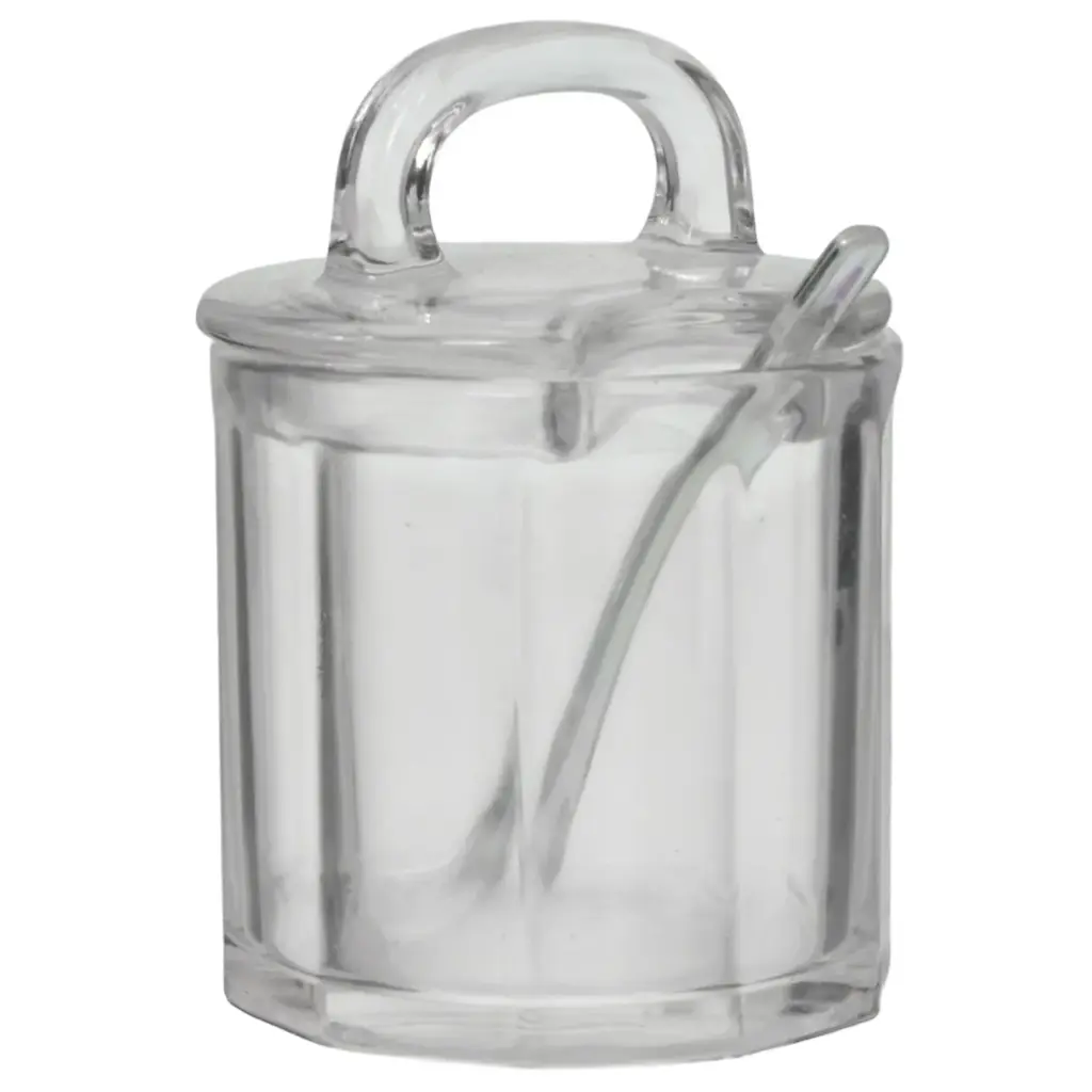 AZUCARERA DE VIDRIO C/CUCHARA REF:ES27844 