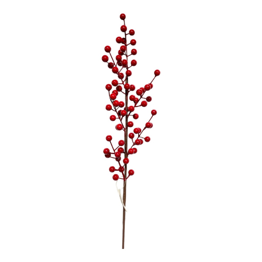 RAMA NAVIDEÑA FRUTOS ROJOS  74CM 