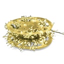 LUCES NAVIDEÑAS 500 MICRO LED CÁLIDA 15M, CON CONTROL REMOTO 8 FUNCIONES REF: ES24048