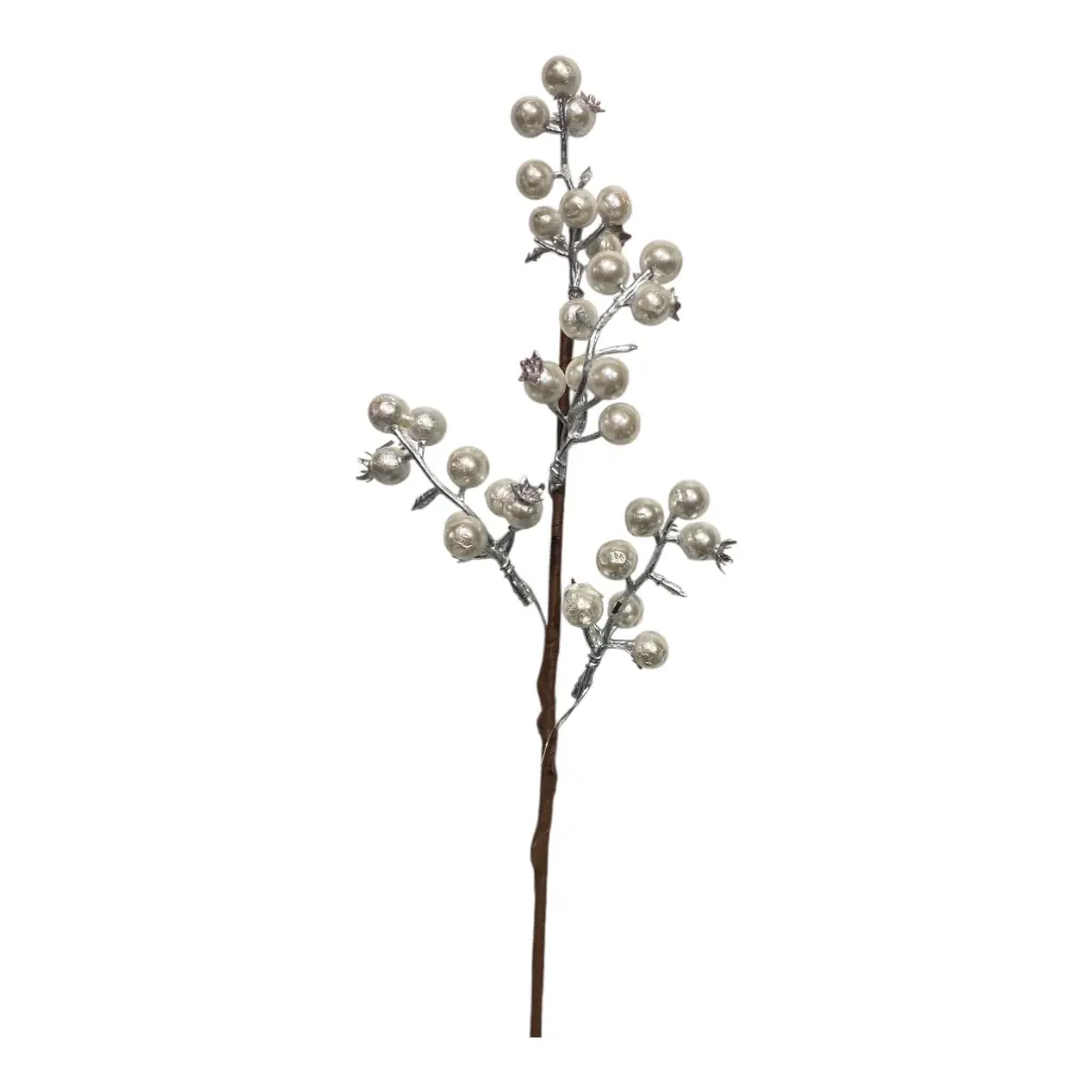RAMA NAVIDEÑA FRUTOS PERLADOS 40CM