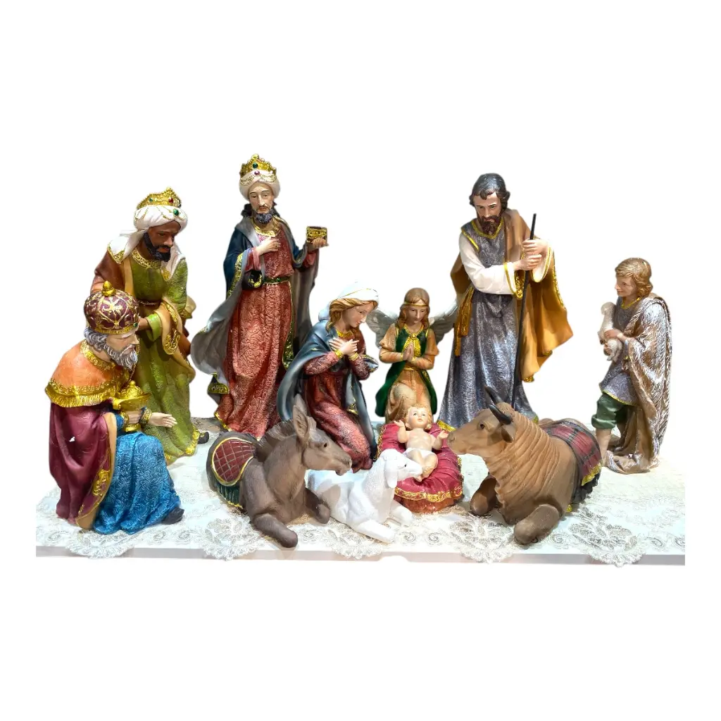 NACIMIENTO 11PZ, POLIRESINA MONTEFIORI 44CM 