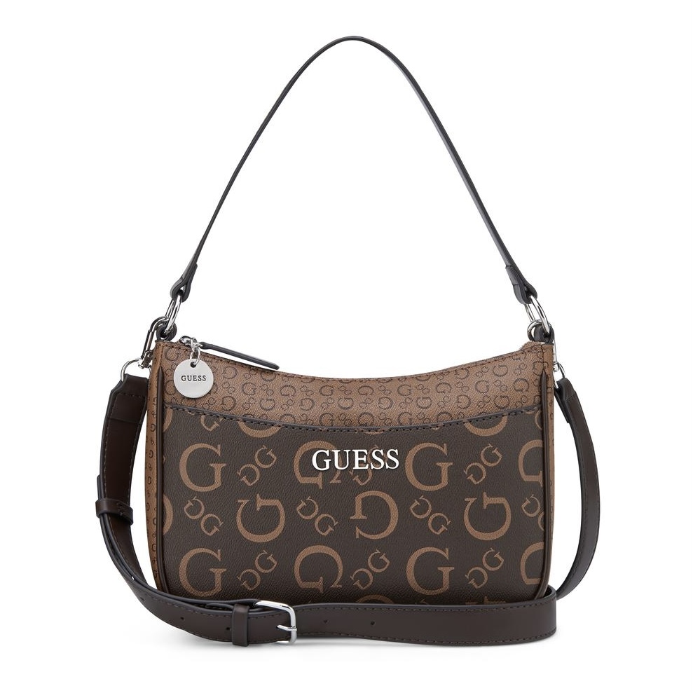 CARTERA GRANBY CROSSBODY GUESS MARRON 25X20CM 