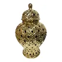 TIBOR DORADO DE PORCELANA 18X31CM