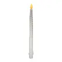 VELA LED LARGA A PILAS 2X27CM C/U  