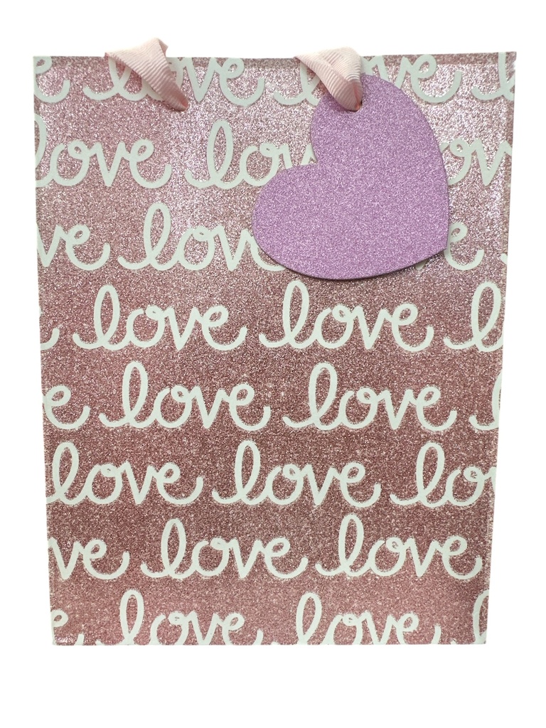 FUNDA DE REGALO ROSE LOVE 18X23CM
