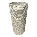 MACETA PVC GRIS MARMOLEADA 22X42CM