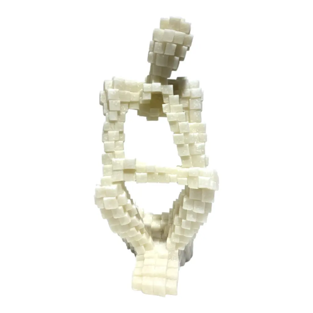 PENSANTE DECOR POLIRESINA BLANCA 15X14X32CM