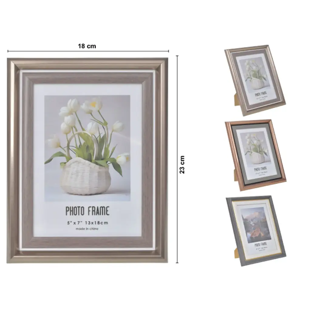 PORTA RETRATO REF:HM1124 5"X7", 13X18CM 