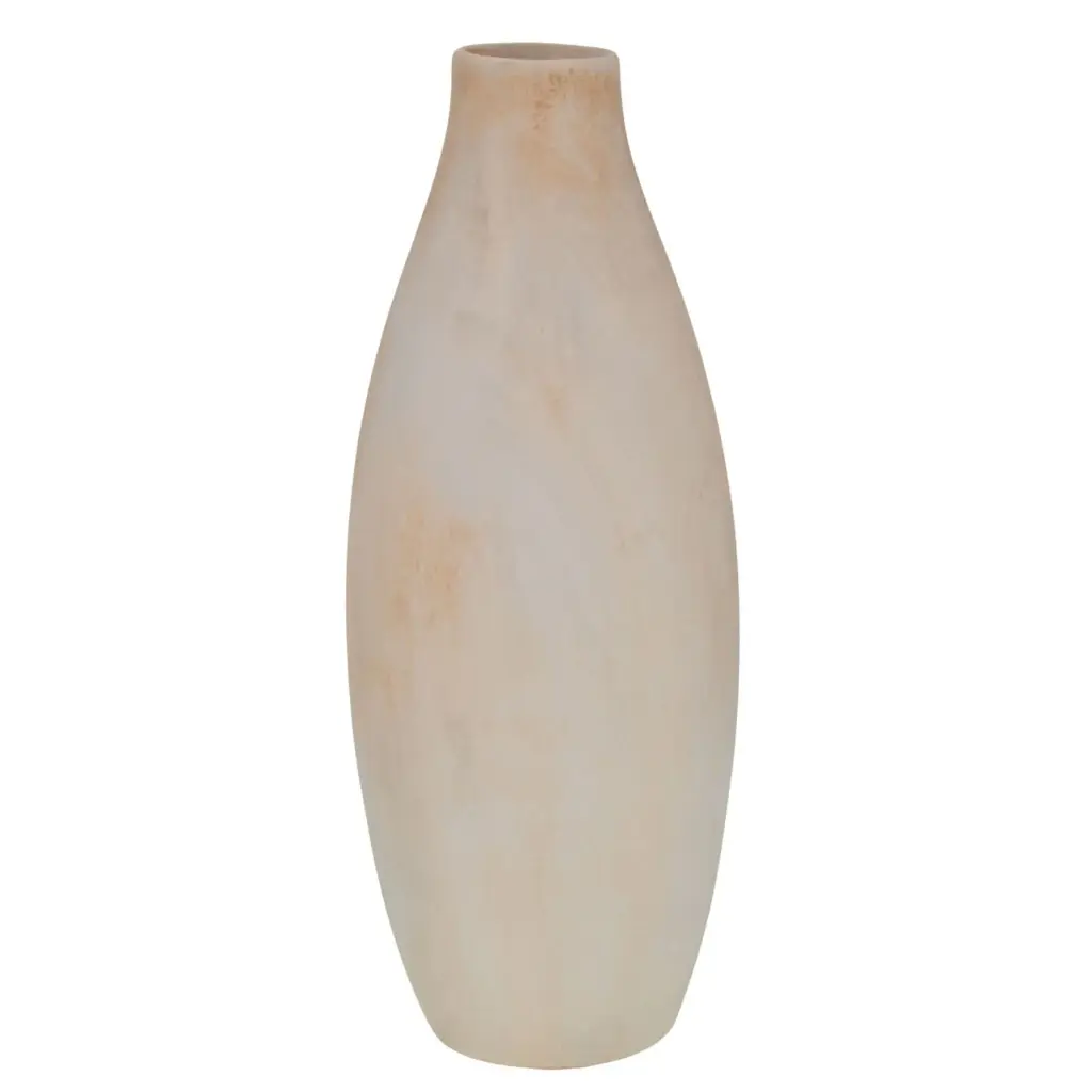 FLORERO DE CERAMICA ARENA REF:HM0891 9X24CM