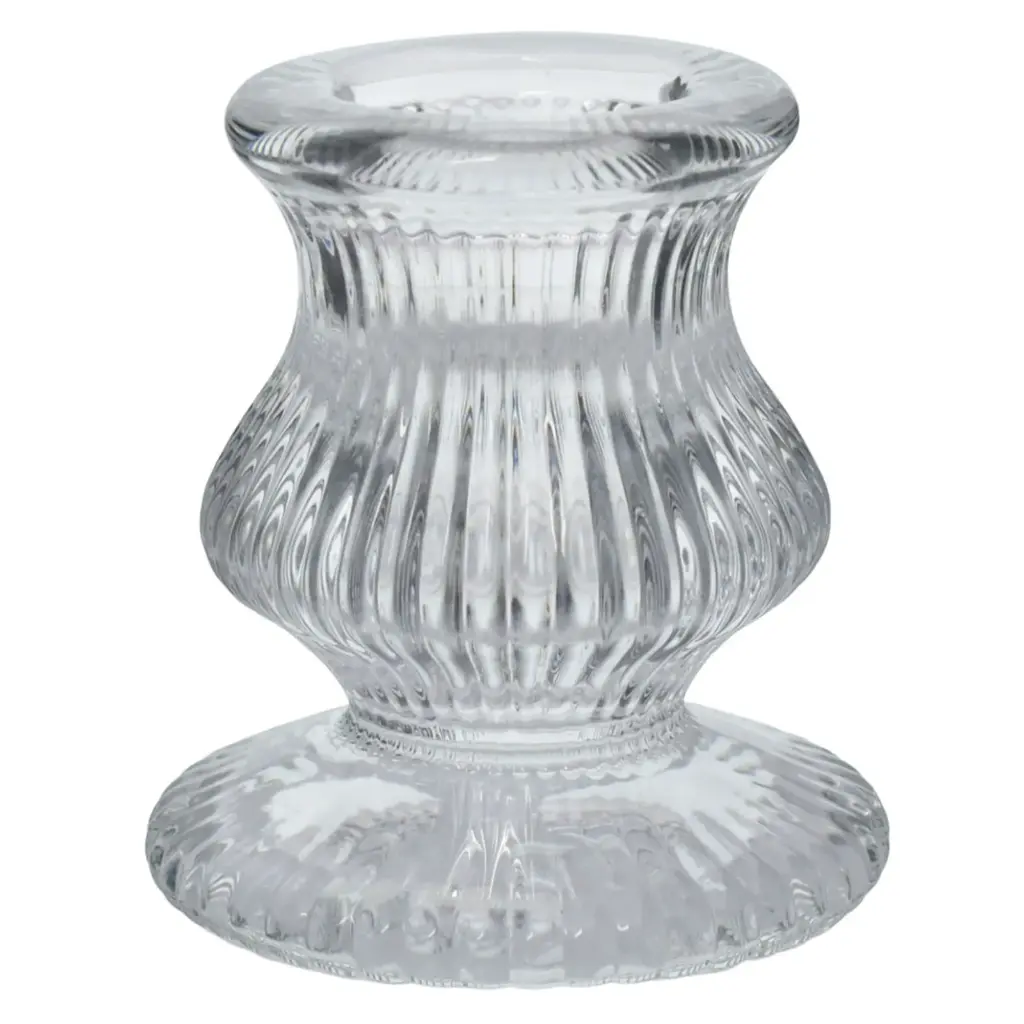 CANDELABRO DE VIDRIO REF:ES27905 5X6CM