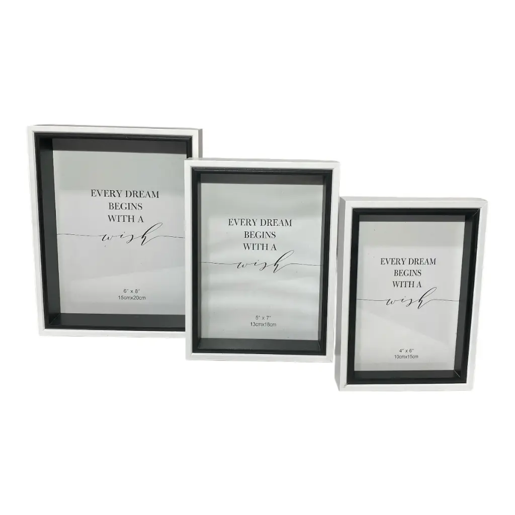 PORTA RETRATO TRIPLE 10X15CM, 13X18CM, 15X20CM