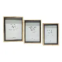 PORTA RETRATO TRIPLE 10X15CM, 13X18CM, 15X20CM 