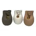 FLORERO COLORES SURTIDOS CERAMICA Ø14X20CM