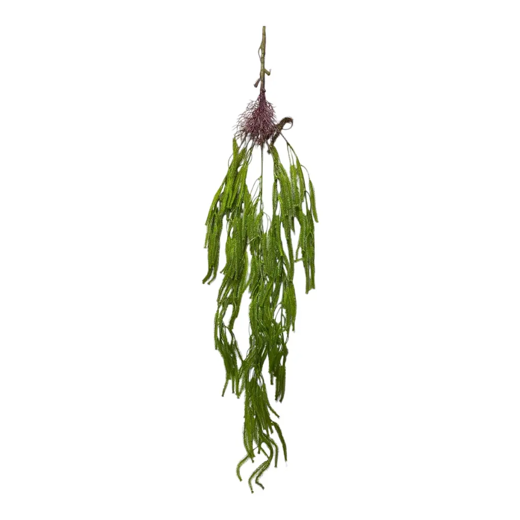 RAMA ARTF. COLGANTE DE AMARANTO  107CM